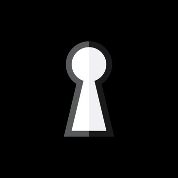 Keyhole vector icon