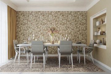 Beige dining room 2 