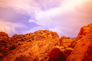 The Valley of Fire State Park, USA.