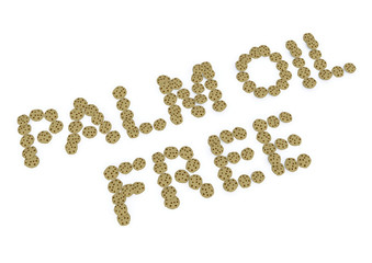 written palm oil free with cookies
