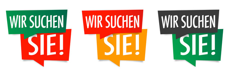 Wir suchen Sie