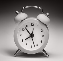 Close view of small clock i