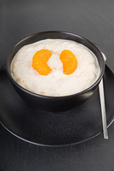 Quarkdessert mit Mandarinen