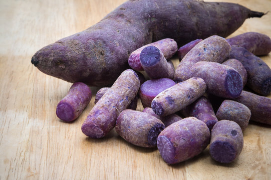 Sweet Purple Potatoes