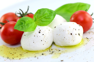 Gemüse Tomaten Mozzarella