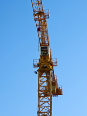 Naklejka premium the construction crane