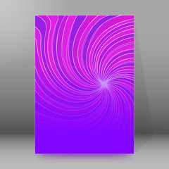 brochure cover template vertical format glowing background01