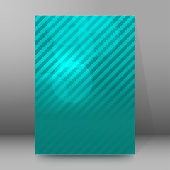 brochure cover template vertical format glowing background30