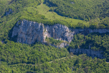 Falaise de calcaire