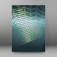 brochure cover template vertical format glowing background41