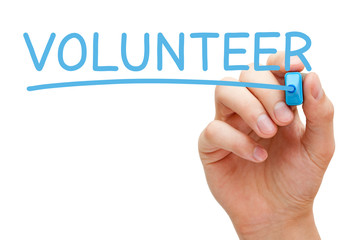 Volunteer Blue Marker