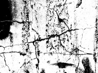 Cracks texture overlay. Vector background