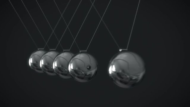 Newton's Cradle - Pendulum - Impact
