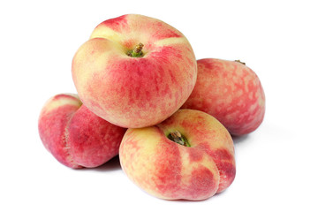 Hybrid peaches isolated