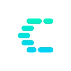 Obraz premium C initial logo