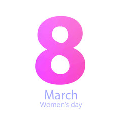 greeting card design for International Women's Day celebration