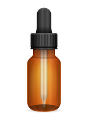 Glass medical bottle