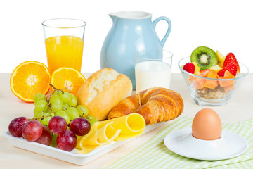 Frühstück am Morgen