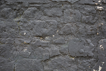 Dark grey brick wall texture for background