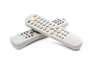 TV remote isolated