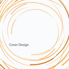 Vector abstract circle design