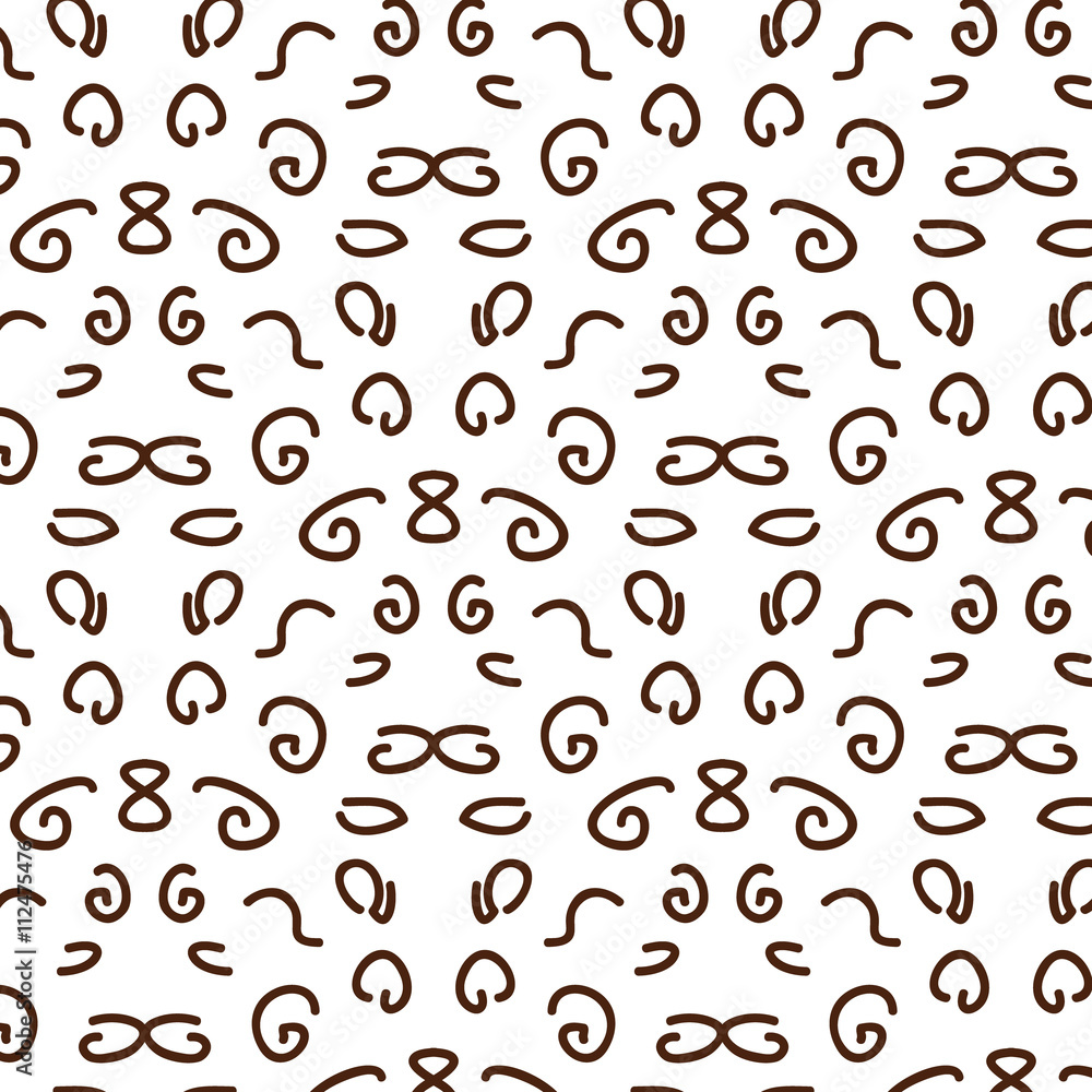 Poster vector seamless pattern modern stylish texture