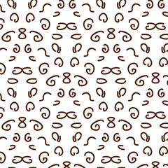 Vector seamless pattern modern stylish texture