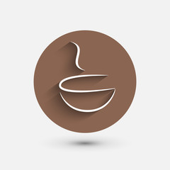 Coffee shop. Coffee icon, cafe design