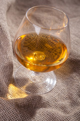 Brandy on sackcloth