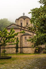Naklejka premium Monastery of Saint Dionysios of Olympus