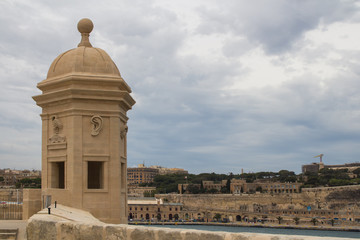 Fototapeta premium Tower in Senglea, island Malta