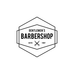Vintage Barber Shop logo