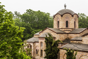 Fototapeta na wymiar Monastery of Saint Dionysios of Olympus