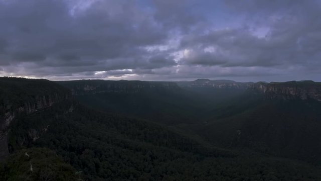 Grand Canyon Blue Mountains Australia time-lapse