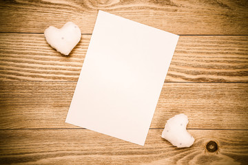 Love message or invitation