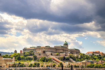 Fototapeta premium Buda Castle, Budapest, Hungary