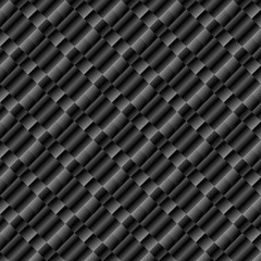 Abstract checkered background. Geometric pattern. Dark gray wallpaper. Vector illustration.

