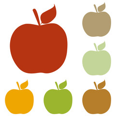 Apple sign illustration