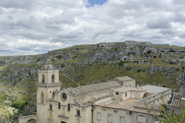 Obraz premium Matera, i sassi