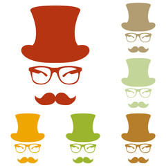 Hipster accessories design