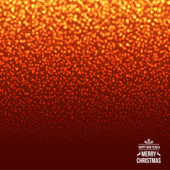 Falling Snow on the Pink Background. Christmas Holiday Background. New Year Background, Vector Illustration.