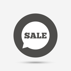 Sale sign icon. Special offer symbol.