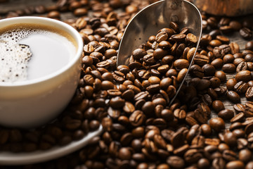 Coffee cup and saucer