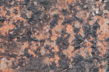 sheet metal to rust.