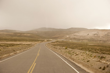 Peruvian Roadway Outdoors