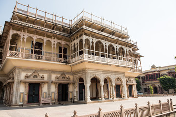 Fototapeta na wymiar Mubarak Mahal Royal Edifices