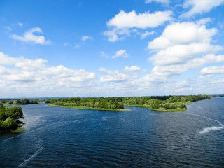 View on the river Dnieper