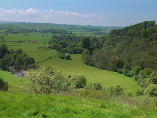 The Irthing gorge in Cumbria