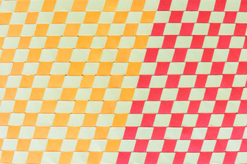 Yellow and red pattern
