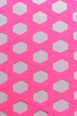 Pink paper with vertical pattern